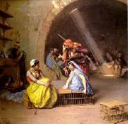 unknow artist Arab or Arabic people and life. Orientalism oil paintings  303 France oil painting artist